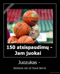 Juozukas -  - Kietesnis net už Chuck Norris 