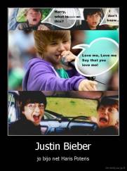 Justin Bieber - jo bijo net Haris Poteris