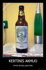 KERTINIS AKMUO - tvirtas studijų pagrindas