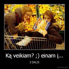 Ką veikiam? ;) einam į... - 3 DALIS