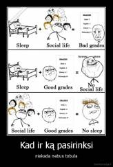 Kad ir ką pasirinksi - niekada nebus tobula