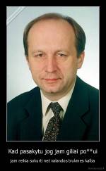 Kad pasakytu jog jam giliai po**ui - jam reikia sukurti net valandos trukmes kalba