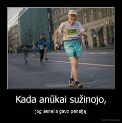 Kada anūkai sužinojo, - jog senelis gavo pensiją