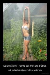 Kai atvažiuoji į kaimą pas močiutę ir žinai, - kad laukia kaimiška pirtelė su vaikinais.