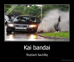 Kai bandai - Nuplauti šaukštą