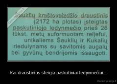 Kai draustinius steigia paskutiniai ledynmečiai... - 