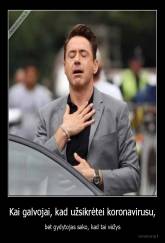 Kai galvojai, kad užsikrėtei koronavirusu, - bet gydytojas sako, kad tai vėžys