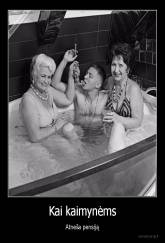 Kai kaimynėms - Atneša pensiją