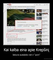 Kai kalba eina apie Krepšinį - lietuvis sustabdo net ir "porn"