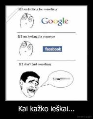 Kai kažko ieškai... - 