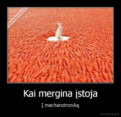 Kai mergina įstoja - Į mechanotroniką