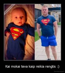 Kai mokai teva kaip reikia rengtis :) - 