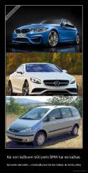 Kai nori kažkuom būti perki BMW kai esi kažkas  - turi perki mercedes , o kai kažką turi tai turi Galaxy du trečių metų