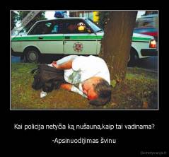 Kai policija netyčia ką nušauna,kaip tai vadinama? - -Apsinuodijimas švinu