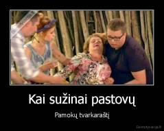 Kai sužinai pastovų - Pamokų tvarkaraštį