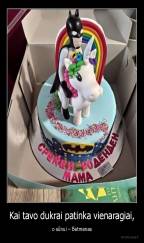 Kai tavo dukrai patinka vienaragiai, - o sūnui – Betmenas