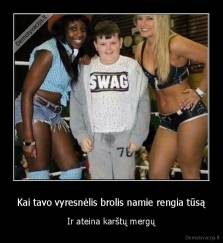 Kai tavo vyresnėlis brolis namie rengia tūsą - Ir ateina karštų mergų