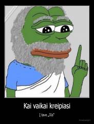 Kai vaikai kreipiasi - Į tave „Jūs“