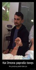 Kai žmona paprašo tavęs - Per gimdymą pabūti šalia jos