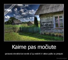 Kaime pas močiute - geriausia stovykla kai nereik už ją mokėti ir vaikas grįšta su pinigais