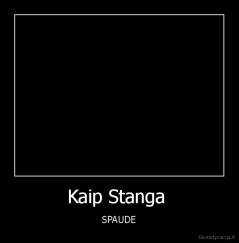 Kaip Stanga  - SPAUDE