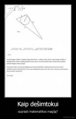 Kaip dešimtokui - suprasti matematikos magiją?