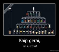 Kaip gerai, - kad aš vyras!