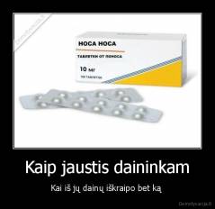 Kaip jaustis daininkam - Kai iš jų dainų iškraipo bet ką 