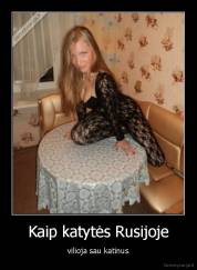 Kaip katytės Rusijoje - vilioja sau katinus