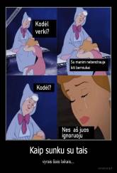 Kaip sunku su tais - vyrais šiais laikais...