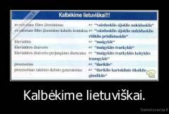 Kalbėkime lietuviškai. - 