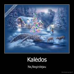 Kalėdos - Ne,Negirdėjau