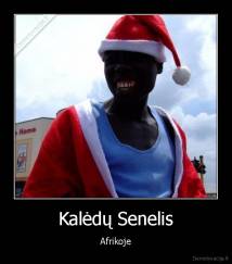 Kalėdų Senelis - Afrikoje