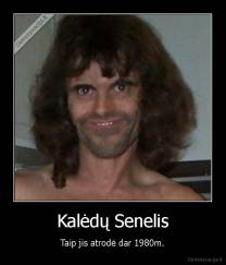 Kalėdų Senelis - Taip jis atrodė dar 1980m.