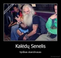 Kalėdų Senelis - tipiškas skandinavas