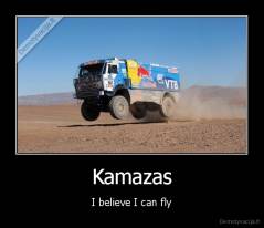 Kamazas - I believe I can fly