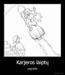 Karjeros laiptų - pagreitis