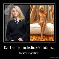 Kartais ir moksliukės būna... - Karštos ir gražios...