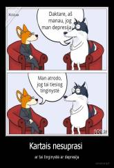 Kartais nesuprasi  - ar tai tinginystė ar depresija