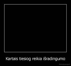 Kartais tiesiog reikia išradingumo - 