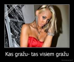 Kas gražu- tas visiem gražu - 