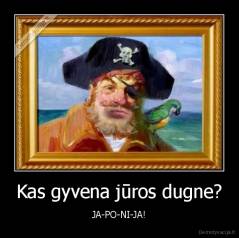 Kas gyvena jūros dugne? - JA-PO-NI-JA!