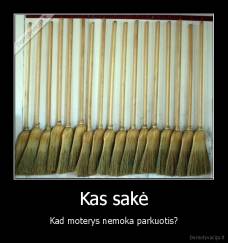 Kas sakė - Kad moterys nemoka parkuotis?