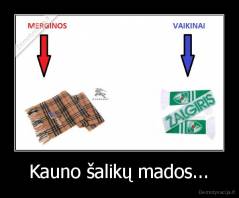 Kauno šalikų mados... - 