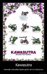 Kawasutra - Kawasaki motociklas kartais geriau net už moterį/vyrą