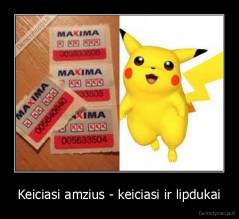 Keiciasi amzius - keiciasi ir lipdukai - 