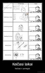 Keičiasi laikai - Keičiasi ir pomėgiai