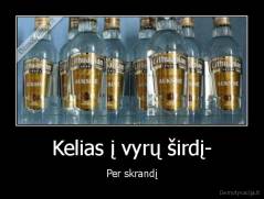 Kelias į vyrų širdį- - Per skrandį