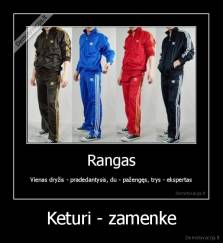 Keturi - zamenke - 