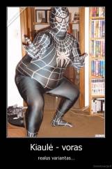 Kiaulė - voras - realus variantas...